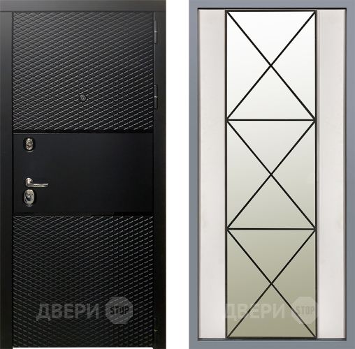 Дверь Заводские двери Тефлон Зеркало Перфекто Структурное дерево в Зарайске