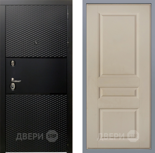 Дверь Заводские двери Тефлон Стокгольм Шампань в Зарайске