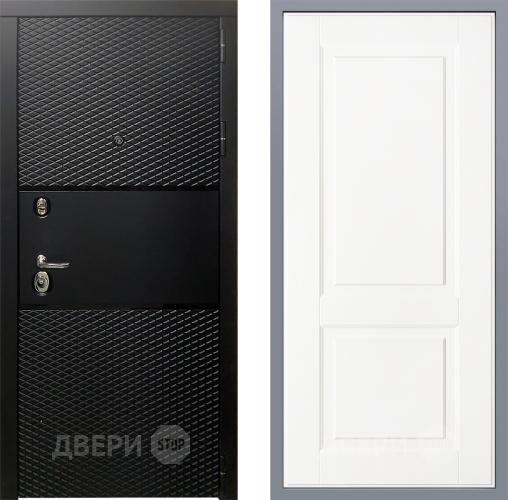 Дверь Заводские двери Тефлон Доррен Белый софт в Зарайске