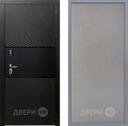 Дверь Заводские двери Тефлон Флитта Грей софт в Зарайске