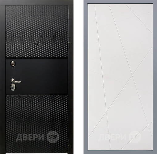 Дверь Заводские двери Тефлон Флитта Белый софт в Зарайске