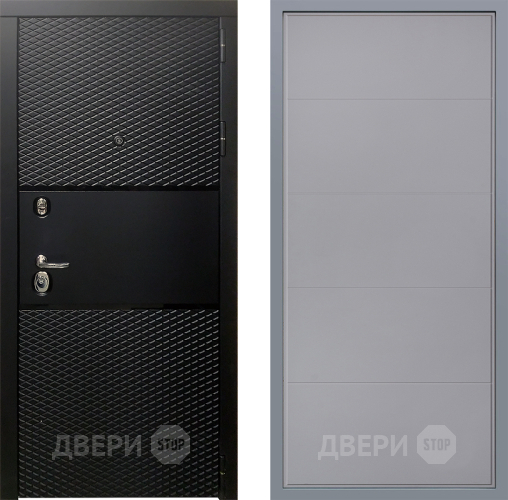 Дверь Заводские двери Тефлон Тривия Грей софт в Зарайске