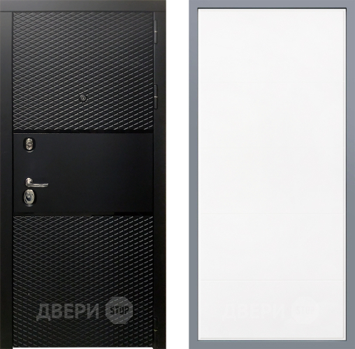 Дверь Заводские двери Тефлон Тривия Белый софт в Зарайске