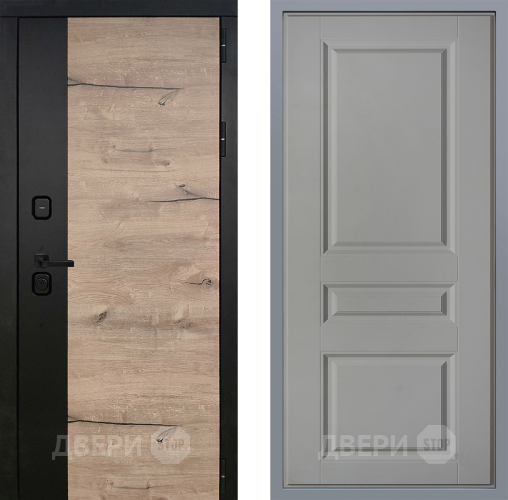 Дверь Заводские двери Ларте Стокгольм Грей софт в Зарайске