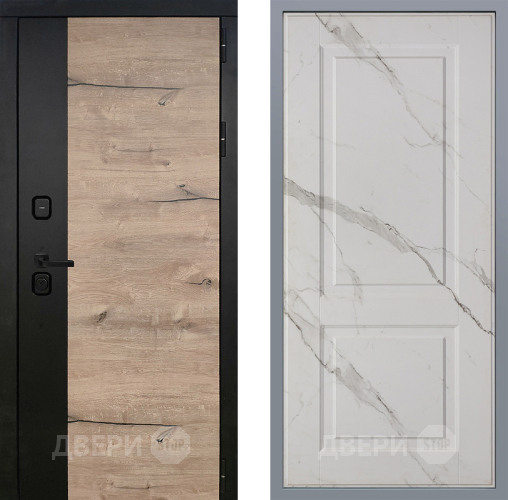 Дверь Заводские двери Ларте Доррен Мрамор белый в Зарайске