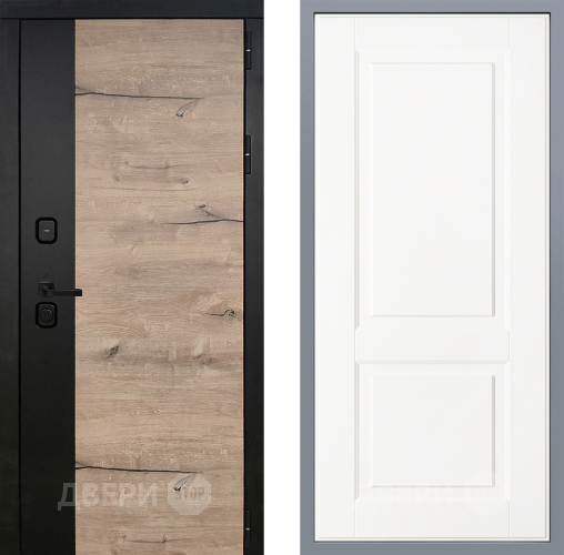 Дверь Заводские двери Ларте Доррен Белый софт в Зарайске