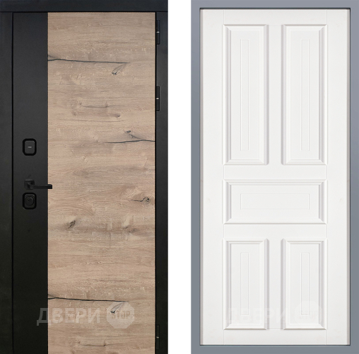 Дверь Заводские двери Ларте Уругвай Белый софт в Зарайске