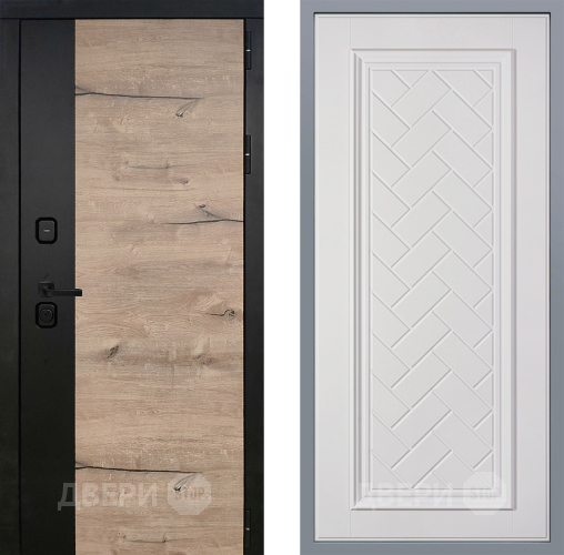 Дверь Заводские двери Ларте Упра Белый софт в Зарайске