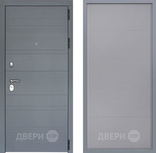 Дверь Заводские двери Лира Софт графит Тривия Грей софт в Зарайске