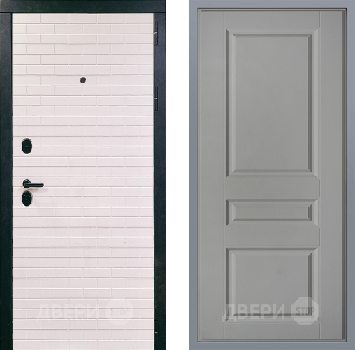 Дверь Заводские двери Сохо Стокгольм Грей софт в Зарайске