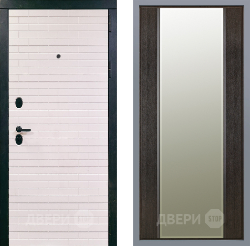 Дверь Заводские двери Сохо Зеркало Макси Венге в Зарайске