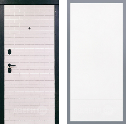 Дверь Заводские двери Сохо Тривия Белый софт в Зарайске