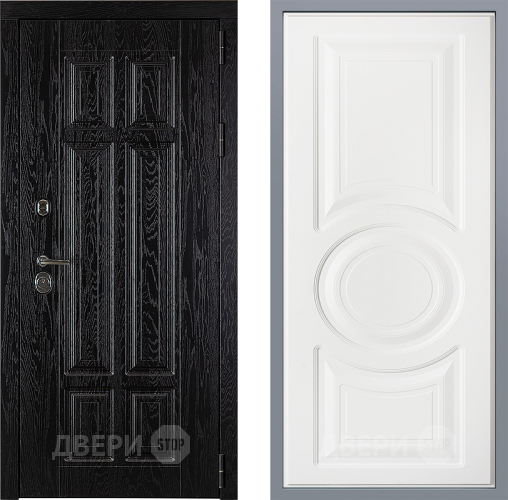 Дверь Заводские двери Мюнхен Неаполь Лофт белый в Зарайске