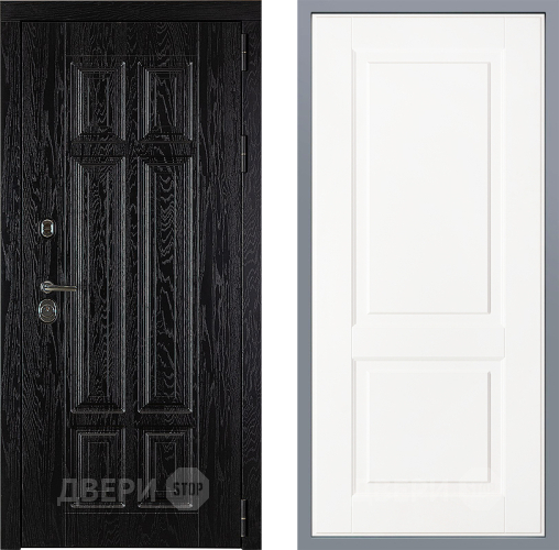 Дверь Заводские двери Мюнхен Доррен Белый софт в Зарайске