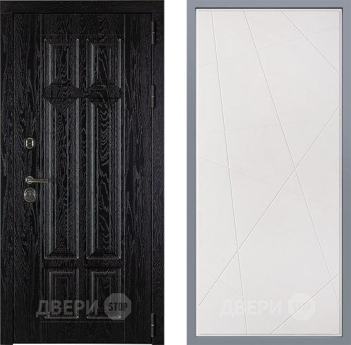 Дверь Заводские двери Мюнхен Флитта Белый софт в Зарайске