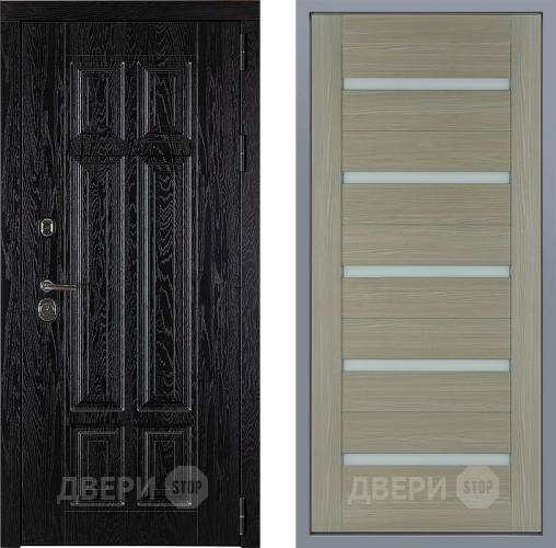 Дверь Заводские двери Мюнхен СБ-1 Капучино в Зарайске