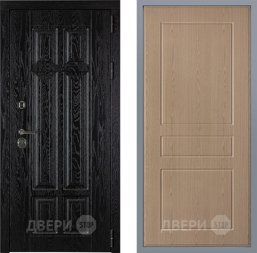 Дверь Заводские двери Мюнхен К-2 Беленый дуб в Зарайске