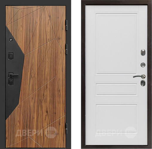 Входная металлическая Дверь Престиж Avangard Классика Лиственница белая в Зарайске