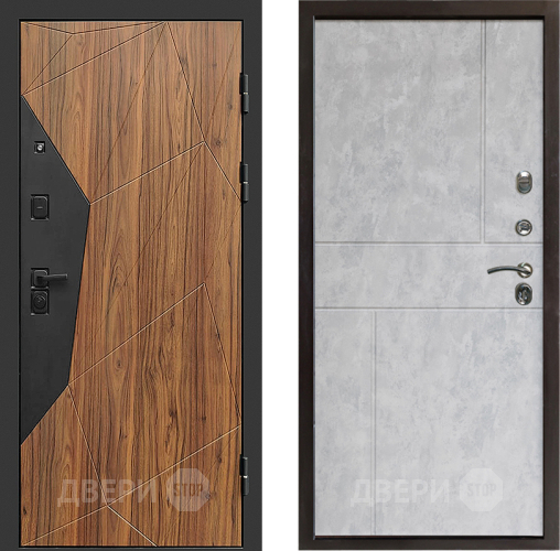 Входная металлическая Дверь Престиж Avangard Горизонт Бетон светлый в Зарайске