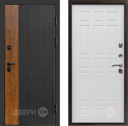 Входная металлическая Дверь Престиж Prestizh Спарта Лиственница белая в Зарайске
