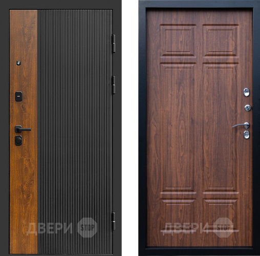 Входная металлическая Дверь Престиж Prestizh Премиум Орех темный в Зарайске