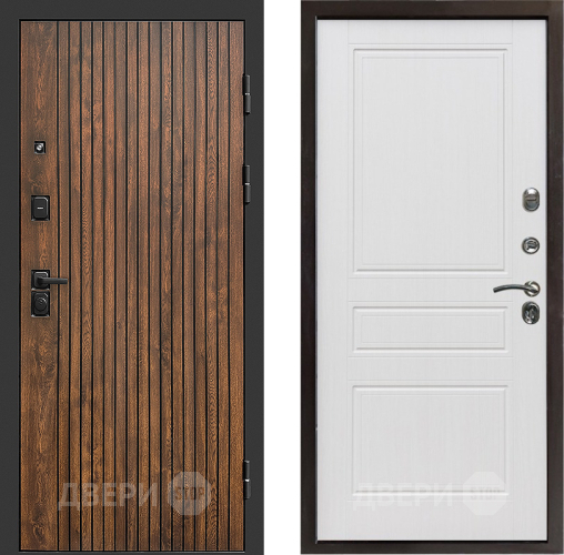 Входная металлическая Дверь Престиж Tvist Классика Белое дерево в Зарайске