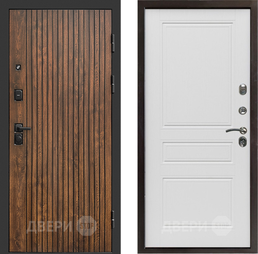 Входная металлическая Дверь Престиж Tvist Классика Лиственница белая в Зарайске