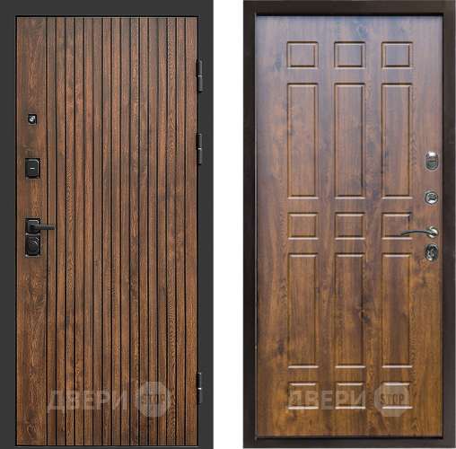 Входная металлическая Дверь Престиж Tvist Спарта Дуб в Зарайске