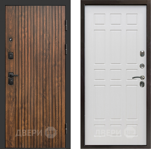 Входная металлическая Дверь Престиж Tvist Спарта Лиственница белая в Зарайске