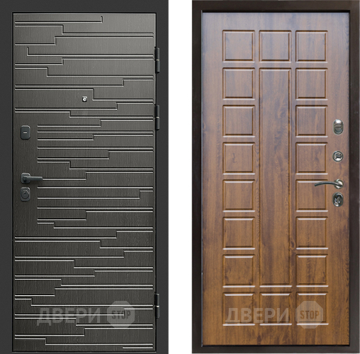 Входная металлическая Дверь Престиж Rivera Престиж Дуб в Зарайске