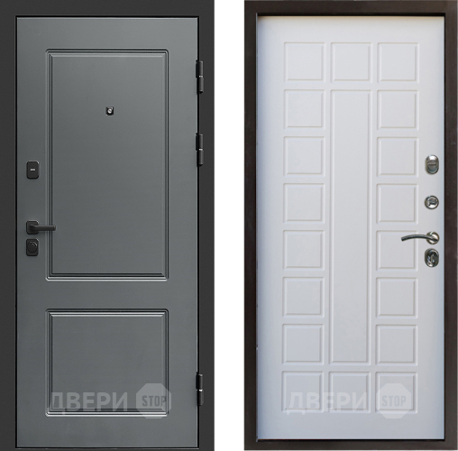 Входная металлическая Дверь Престиж Verona Престиж Белое дерево в Зарайске