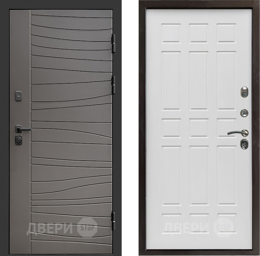 Входная металлическая Дверь Престиж Siciliya Спарта Белое дерево в Зарайске