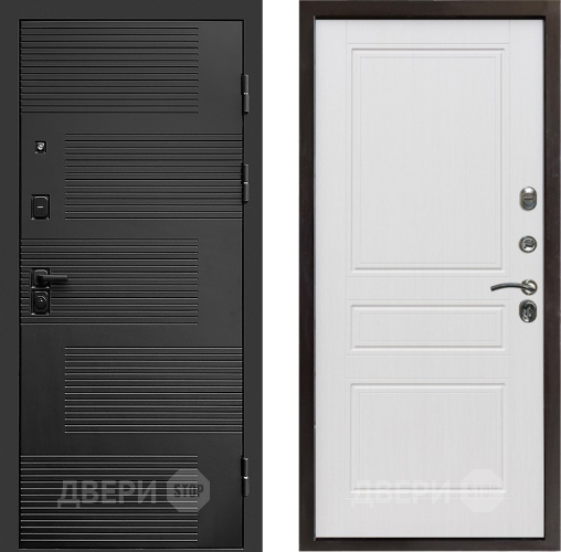 Входная металлическая Дверь Престиж Favorit Классика Белое дерево в Зарайске