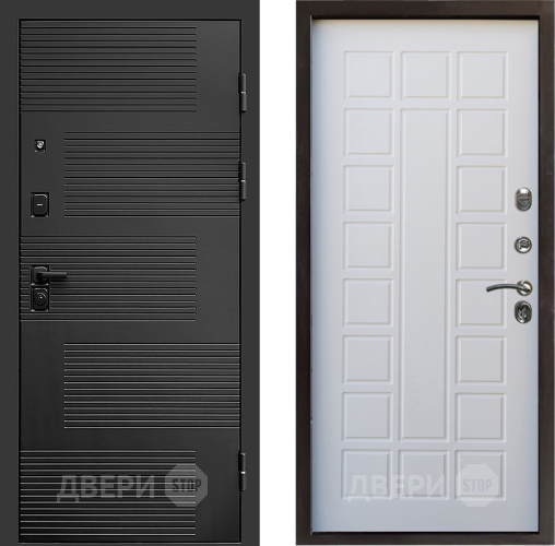 Входная металлическая Дверь Престиж Favorit Престиж Белое дерево в Зарайске