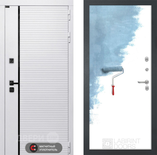 Дверь Лабиринт (LABIRINT) Royal 28 Под покраску в Зарайске