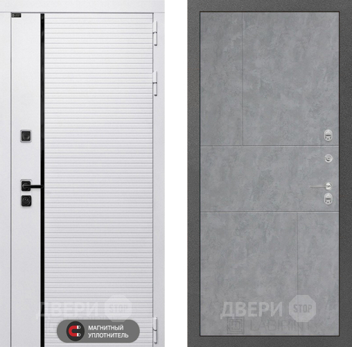 Дверь Лабиринт (LABIRINT) Royal 21 Бетон светлый в Зарайске
