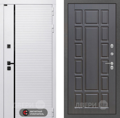 Входная металлическая Дверь Лабиринт (LABIRINT) Royal 12 Венге в Зарайске