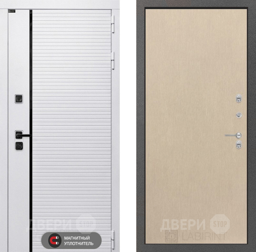 Входная металлическая Дверь Лабиринт (LABIRINT) Royal 05 Венге светлый в Зарайске