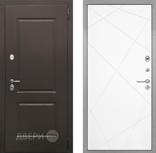 Входная металлическая Дверь Интекрон (INTECRON) Кампо Лучи-М Софт милк в Зарайске