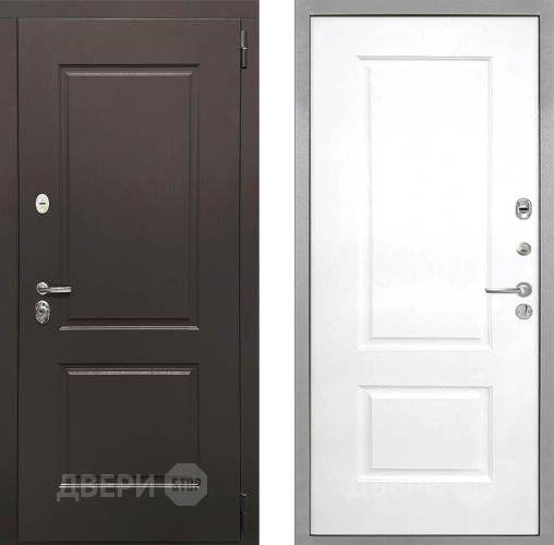 Входная металлическая Дверь Интекрон (INTECRON) Кампо Альба Роял Вуд белый в Зарайске