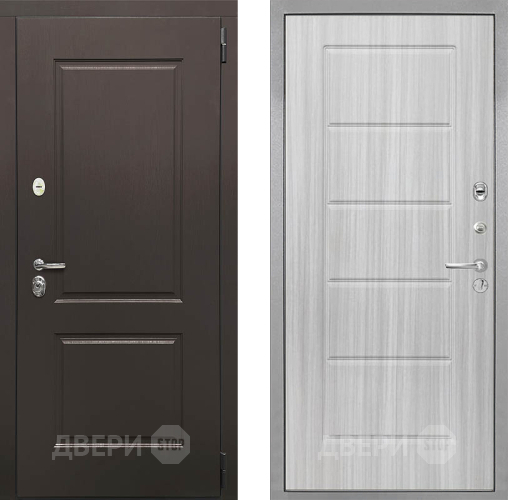 Входная металлическая Дверь Интекрон (INTECRON) Кампо ФЛ-39 Сандал белый в Зарайске