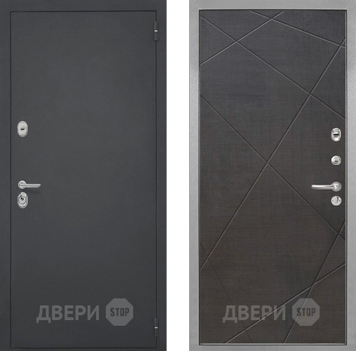 Входная металлическая Дверь Интекрон (INTECRON) Гектор Лучи-М Венге распил кофе в Зарайске