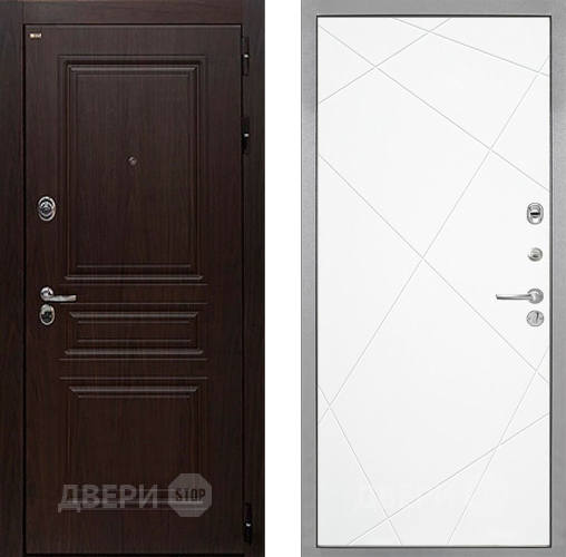 Дверь Интекрон (INTECRON) Брайтон Тиковое Дерево Лучи-М Софт милк в Зарайске