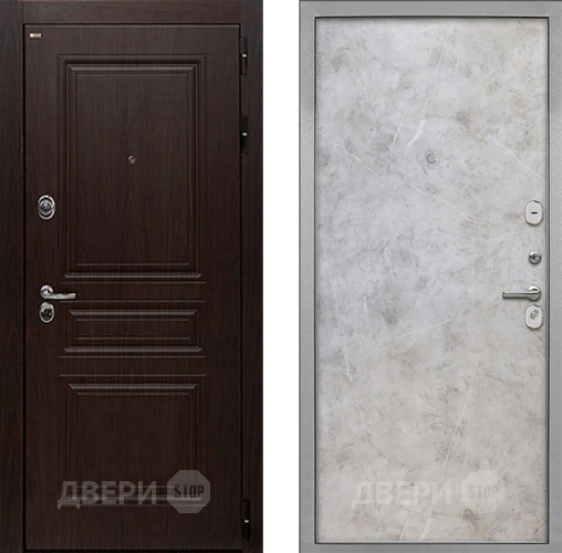 Дверь Интекрон (INTECRON) Брайтон Тиковое Дерево Гладкая Мрамор светлый в Зарайске