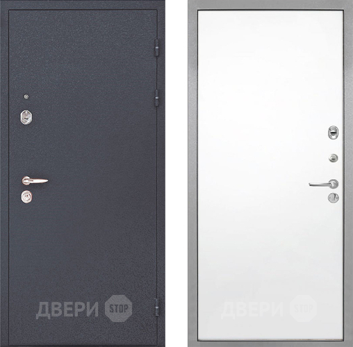 Входная металлическая Дверь Интекрон (INTECRON) Колизей Гладкая Силк Сноу в Зарайске