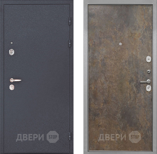 Входная металлическая Дверь Интекрон (INTECRON) Колизей Гладкая Гранж в Зарайске