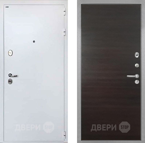 Дверь Интекрон (INTECRON) Колизей White Гладкая Эковенге поперечный в Зарайске