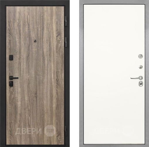 Дверь Интекрон (INTECRON) Профит Black Дуб Турин Гладкая Слоновая кость в Зарайске