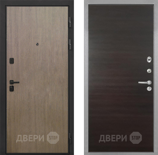 Дверь Интекрон (INTECRON) Профит Black Венге Коричневый Гладкая Эковенге поперечный в Зарайске