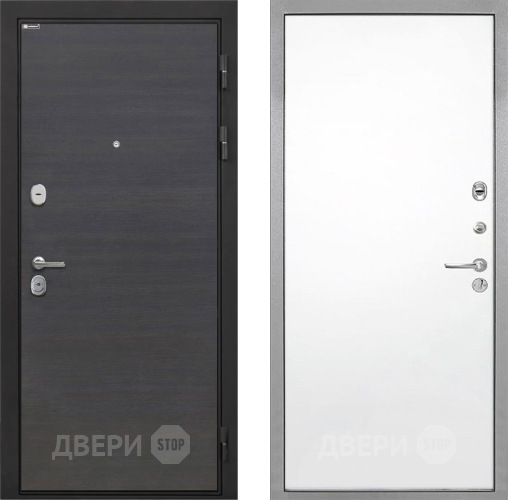 Входная металлическая Дверь Интекрон (INTECRON) Гектор Эковенге Гладкая Силк Сноу в Зарайске